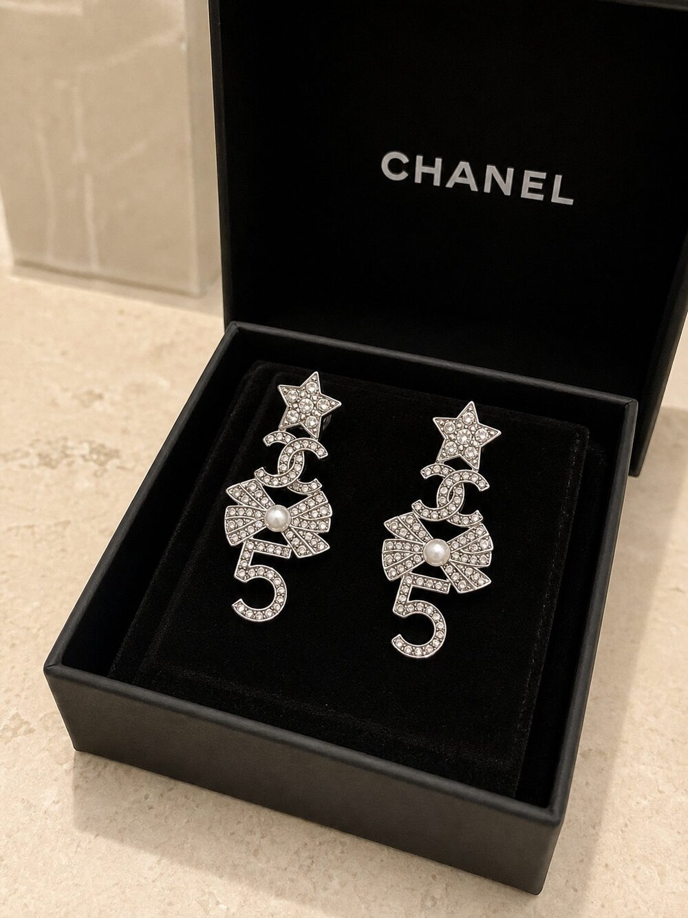 CHANEL Classic Parisian Earrings Style 15 | New with Box - Picture 4 of 9